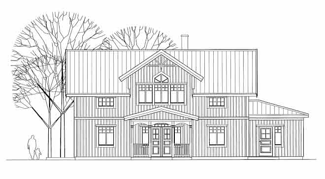 Lövsta Trähus - Norrgården 3326