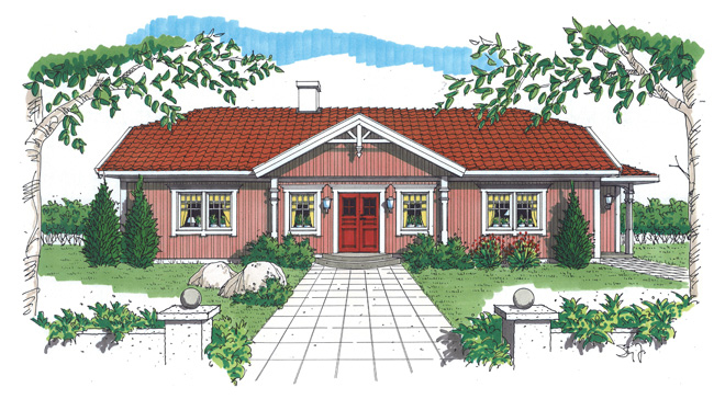 Lövsta Trähus - Ekerö