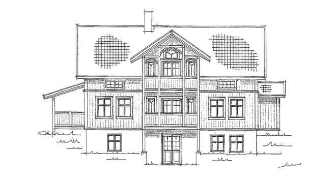Lövsta Trähus - Sagstua 2257